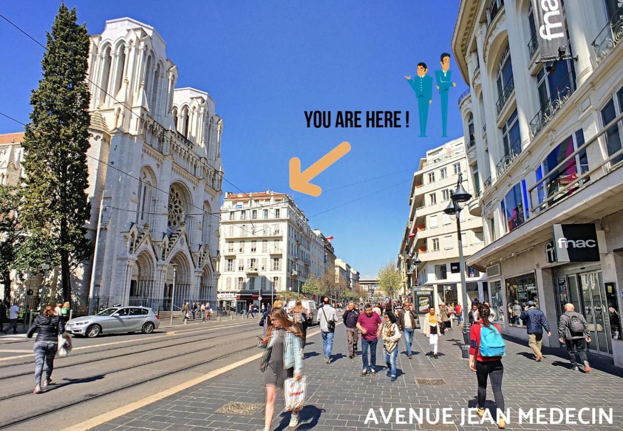 Nestor&Jeeves - Notre Dame - Hyper Center - Top Floor - 180 View Νίκαια Εξωτερικό φωτογραφία